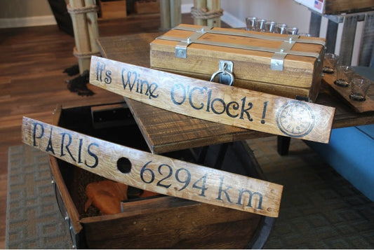 Accessorize a New Home with Stave Art by Barrel-Art