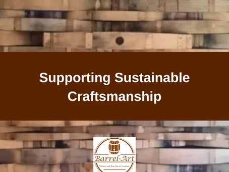 Supporting Sustainable Craftsmanship: A Spotlight on Raw Creations USA and Barrel-Art’s Commitment to Handmade Art