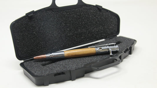 Silver 30 Caliber Bullet Pen