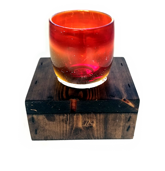 Single Glassybaby Candle Display