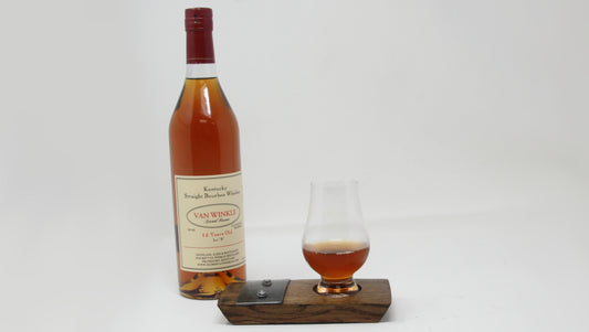 Single Whiskey Barrel Coaster | Glencairn Glass Gift Option