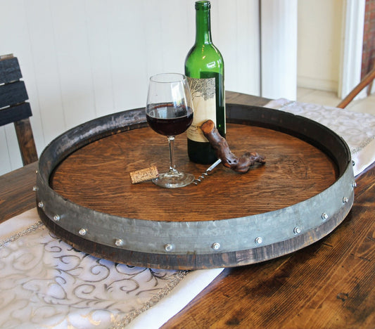 Barrel Head Lazy Susan