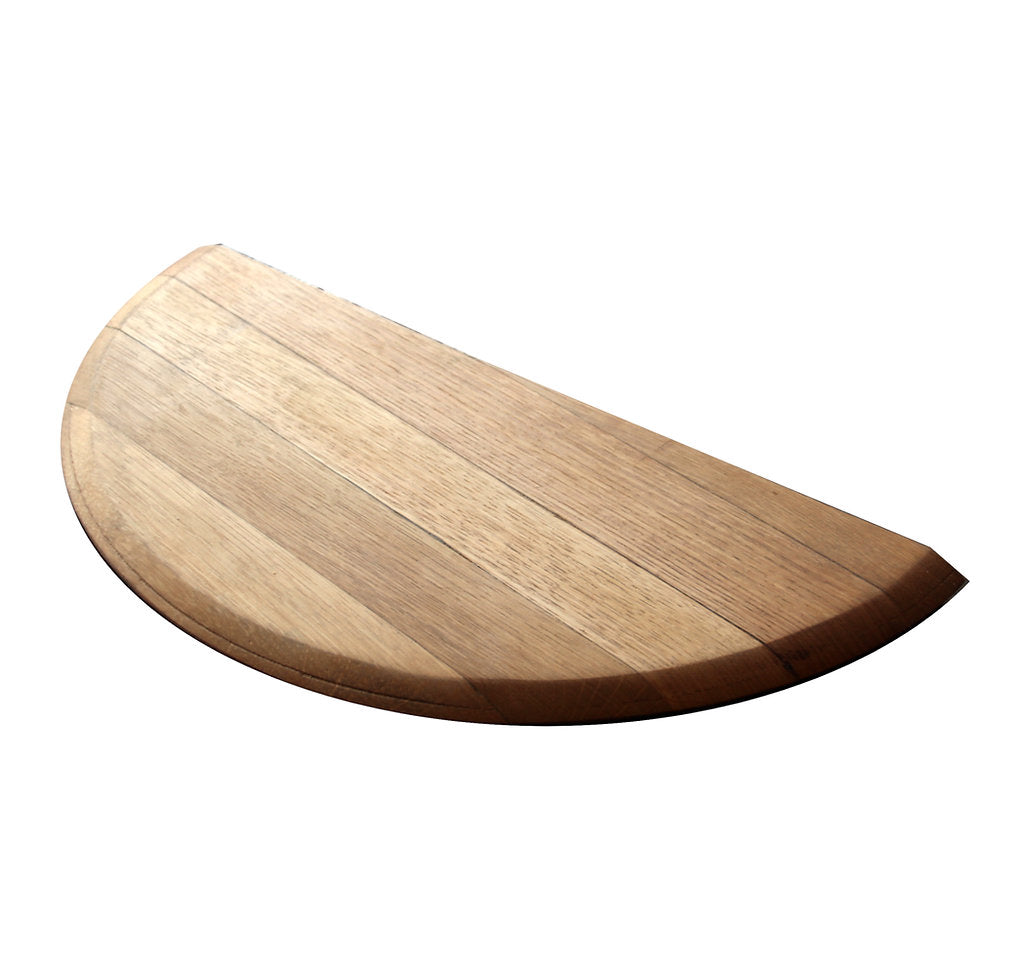 Wine Barrel Cheese Board | Half Barrel Head Charcuterie Tray | Personalized Serving Board