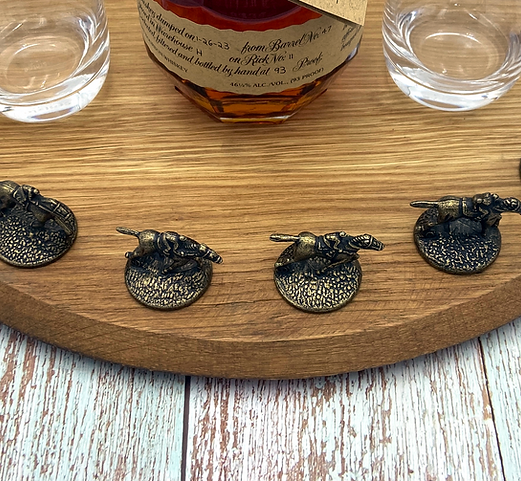 Blanton’s Stopper Display | Barrel Head Cork & Bottle Holder