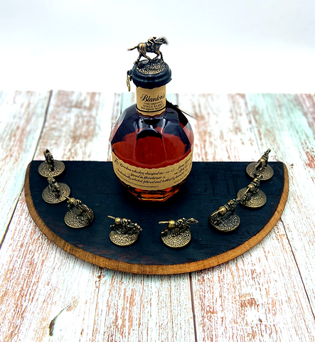 Blanton’s Stopper Display | Barrel Head Cork & Bottle Holder
