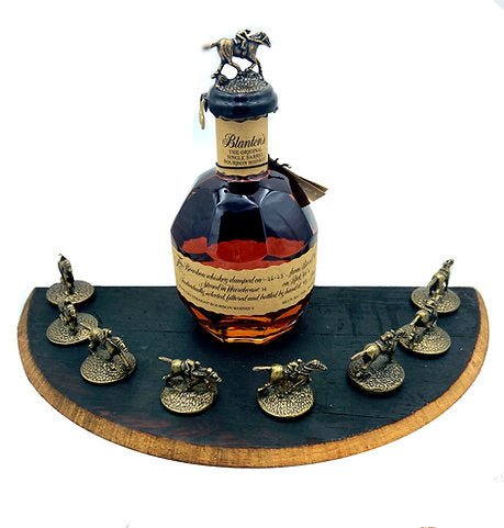 Blanton’s Stopper Display | Barrel Head Cork & Bottle Holder