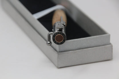 Silver 30 Caliber Bullet Pen