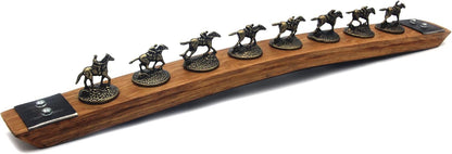 Blanton's Bourbon Stopper Display - Natural with metal barrel band accents