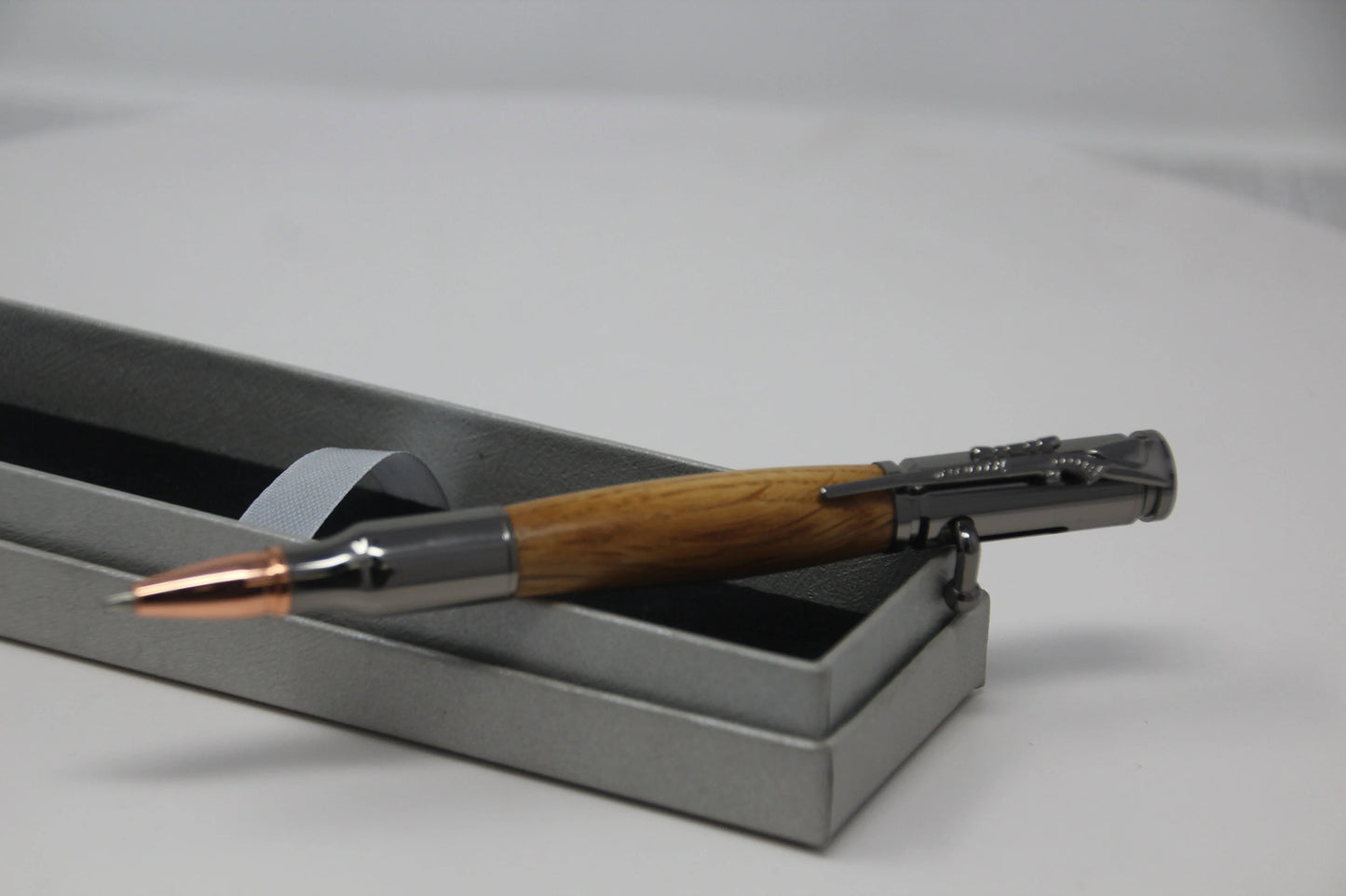 Silver 30 Caliber Bullet Pen