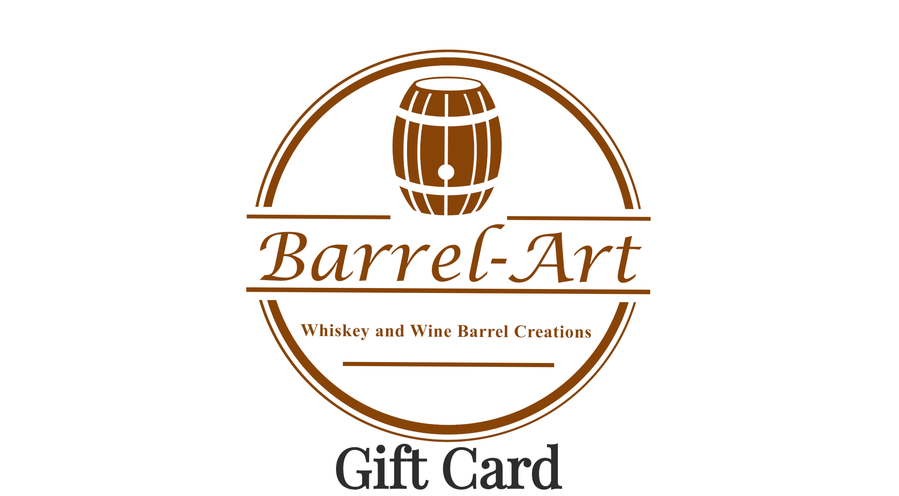 Barrell Card Barrel-Art eGift Card | Handcrafted Barrel Decor & Barware Gifts