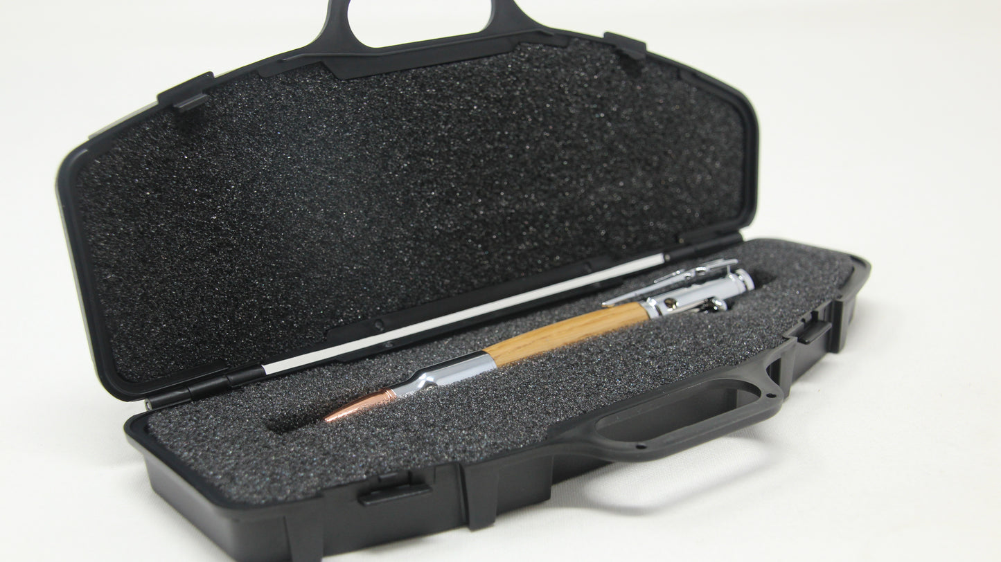 Silver 30 Caliber Bullet Pen