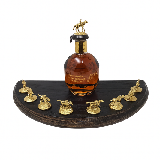 Blanton’s Stopper Display | Barrel Head Cork & Bottle Holder