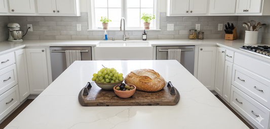 Wine Barrel Serving Tray – Reclaimed French Oak Charcuterie Board
