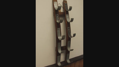 Barrel Stave Wine Bottle Rack